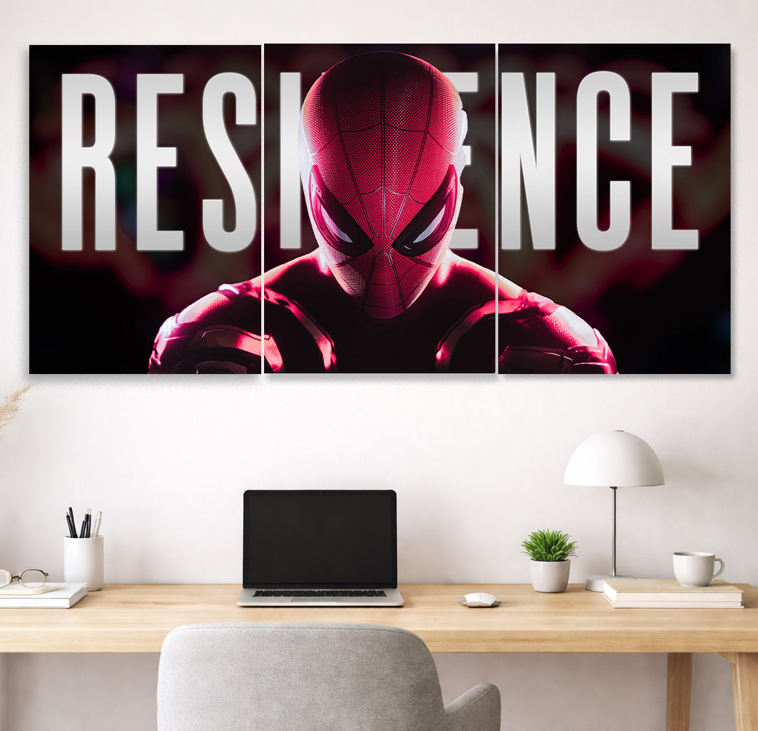 Spider-Man Resilience Poster | 3 Panel Poster Set Lazywalls